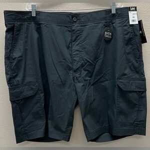 Lee Size 48  New With Tags Men's Black Extreme Motion Cargo Shorts